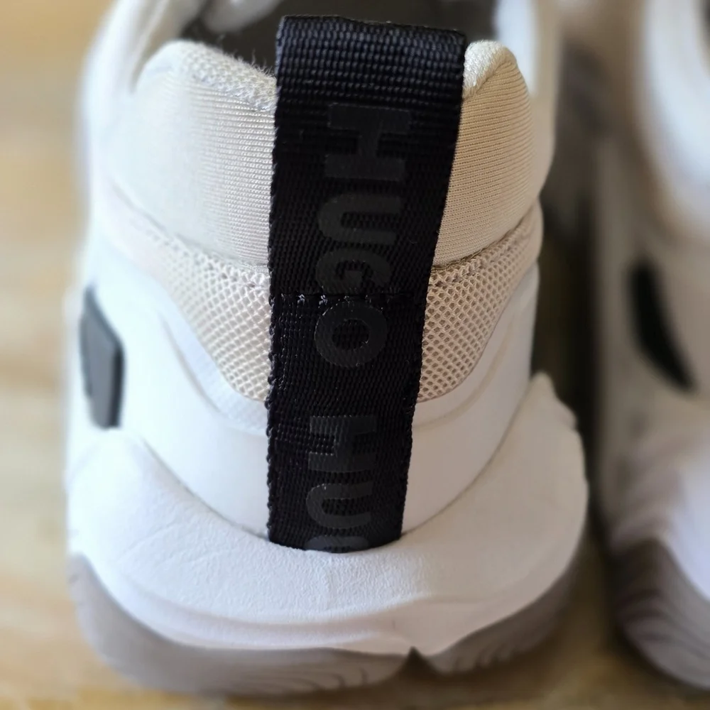 HUGO Men's Quake Runn Sneakers, Sz 9 - Picture 7 of 13